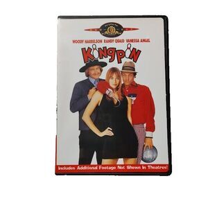 Kingpin DVD Movie 1998 Comedy Drama R Woody Harrelson Randy Quaid Vanessa Angel